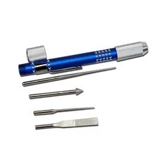 4 in 1 Mini Diamond Grit Sharpener Needle File Set Files For Metal Glass Stone Jewelry Wood Carving Hand Tools P10