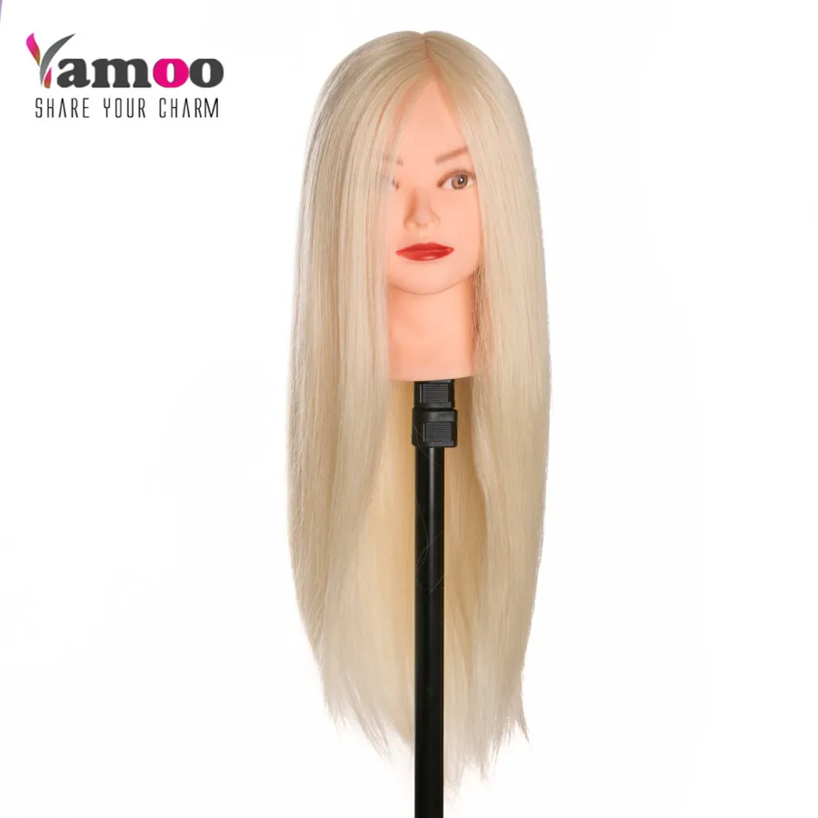 New Arrival Mannequin Professional Hairdress Training Head 40 Human