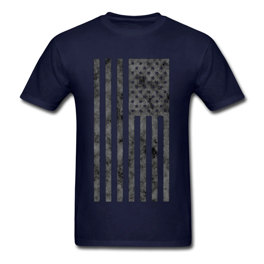 Grunge Style American Flag Birthday April FOOL DAY 100% Cotton O-Neck Men Tops & Tees Tops Tees Cheap Short Sleeve T-shirts Grunge Style American Flag navy