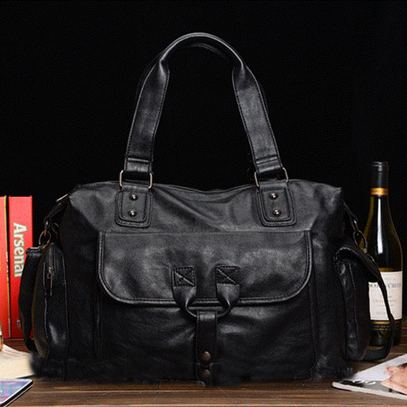 Burminsa вместительные мужские сумки-мессенджеры, сумки для путешествий, дизайнерские сумки высокого качества из искусственной кожи, дорожные сумки на плечо