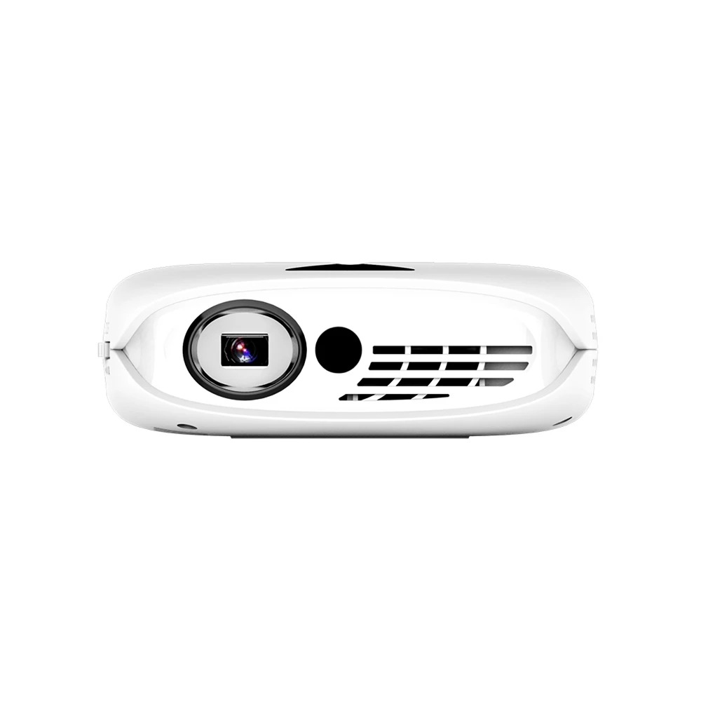 

Mini DLP Projector LED Home Office Projection 1080P HD Projector Wifi Connection USB HDMI Port with Remote Controller Tripod