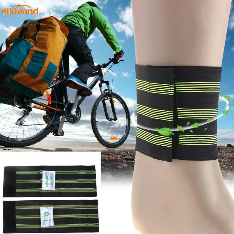

2pcs Bicycle Elastic Reflective Strap Trousers Leg Ankle Wrist Pants Band Safety Night Riding Running Sport Cycling Accessories