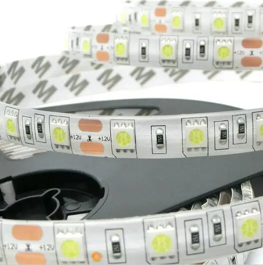 Гибкая светодиодная лента 5 м 5050 SMD водонепроницаемый 60 светодиодов/м 300