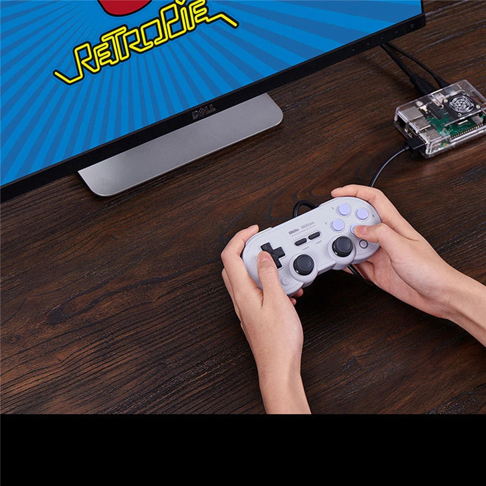 8 Bitdo SN30 Pro usb-геймпад для переключателя NAND Windows MacOS Android контроллер Джойстик Вибрация Bluetooth 4,0 проводной геймпад