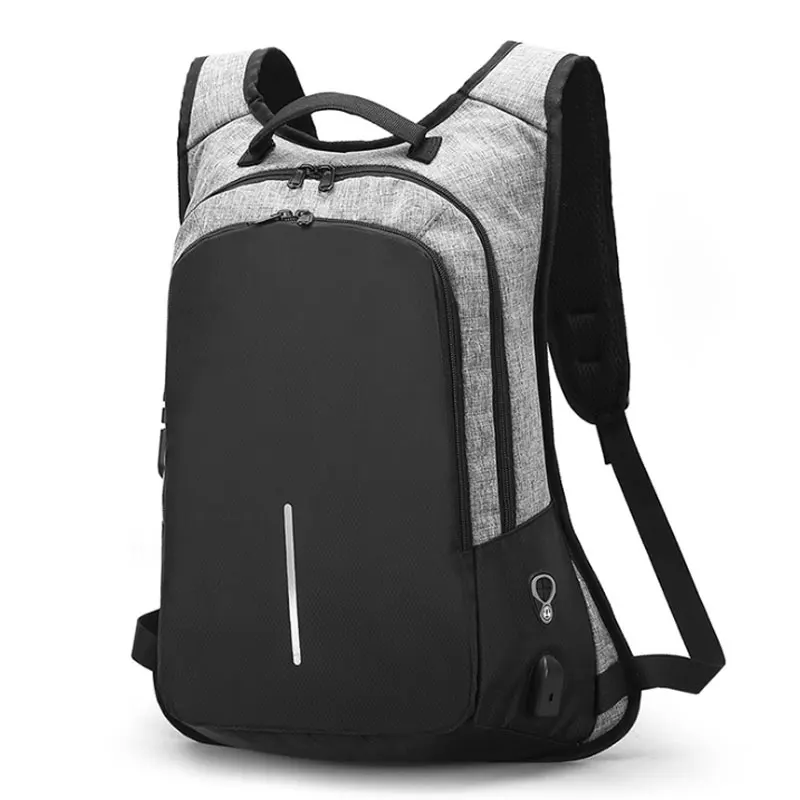 FANSON деловой рюкзак с защитой от кражи повседневный водонепроницаемый mochila usb