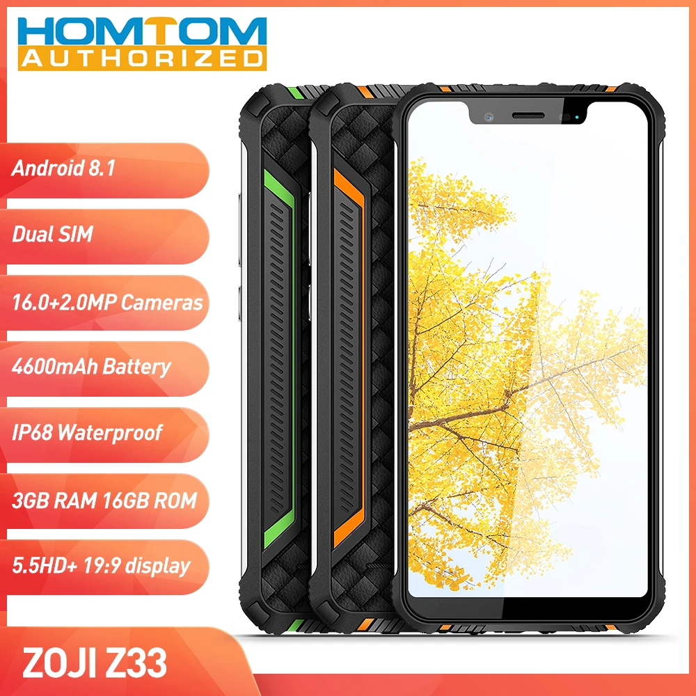 HOMTOM ZOJI Z33 4G Smartphone 5.85\