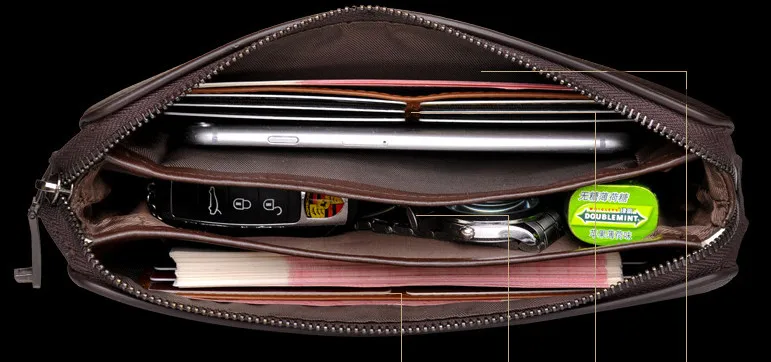 Новая мода мужской кошелек с замком паролем из искусственной кожи сумки большой емкости Мягкий длинный клатч кошелек деловой клатч