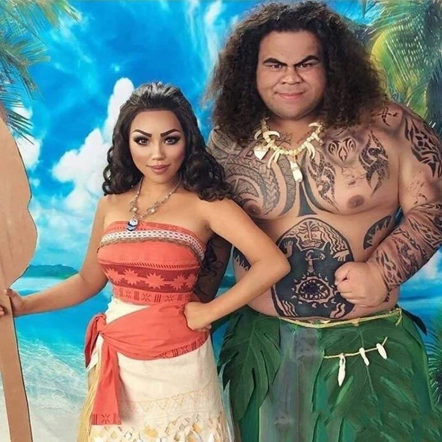 Fato de festa de Halloween Moana, Menina Princesa Roupas extravagantes,  Roupa Vaiana Infantil, 3 Anos, 5 Anos, 6 Anos, 8 Anos, 10 Anos