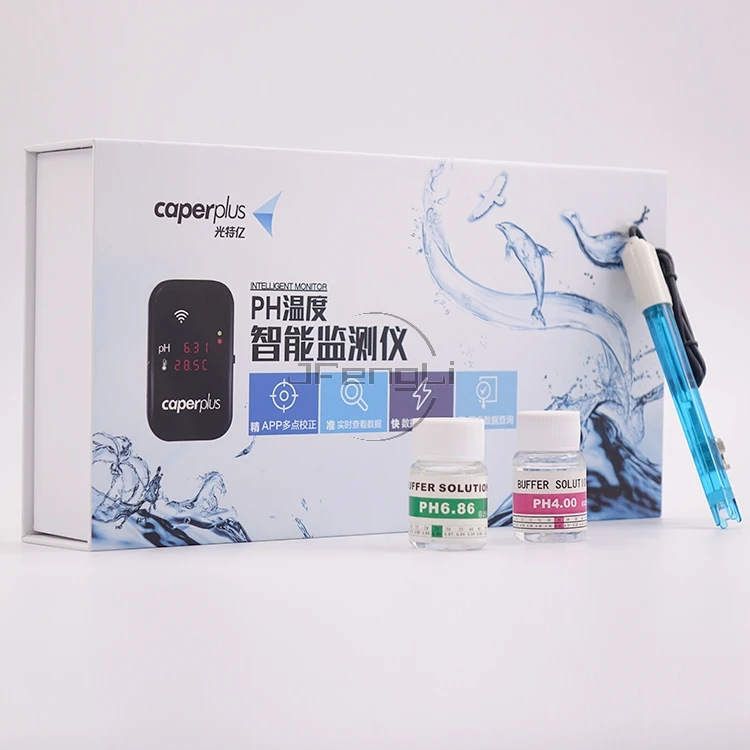 110-240V Caperplus PH датчик температуры Интеллектуальный монитор wifi приложение PH цифровой монитор для растений аквариума