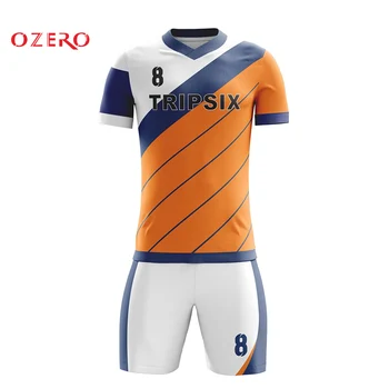 

latest design polo collar football uniform