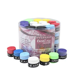 Premium Anti-Slip Tennis Overgrips - Pack of 60 Sweat-Absorbent Wraps (MIX-COLOR)