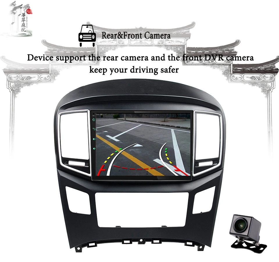 Clearance Android 9.1 car dvd Glonass/gps player for Hyundai Imax H1/Starex/i800 2016 - 2018 car radio video stereo Unit Video Audio 13