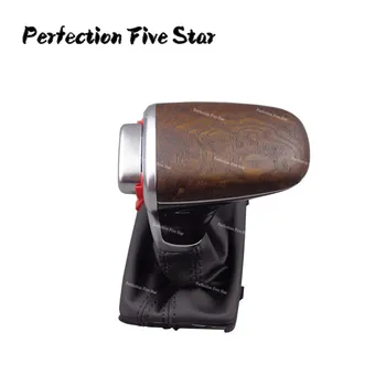 

Chinese wind Lever Gear Shift Knob w/ Gaiter Boot AT LHD Only For Audi A6 C7 A7 2012-2015 4GD713139 4G1713139