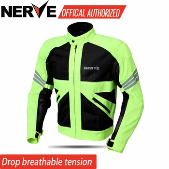 

NERVE Motocross Riding Equipment Gear wind proof Moto Jacket Summer mesh Men's Oxford Cloth Street Bike Racing Motorcycle Jacket
