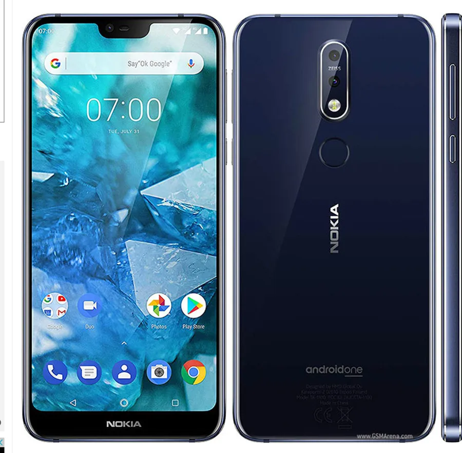 Nokia X7, 6 ГБ ОЗУ, 128 Гб ПЗУ, две sim-карты, разблокированный Android мобильный телефон, LTE 6,18 '', 3 камеры, четыре ядра, 3500 мАч, отпечаток пальца, Snapdragon 710