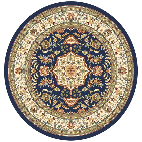 Fashion classic persian rugs round carpet blanket circle diameter1