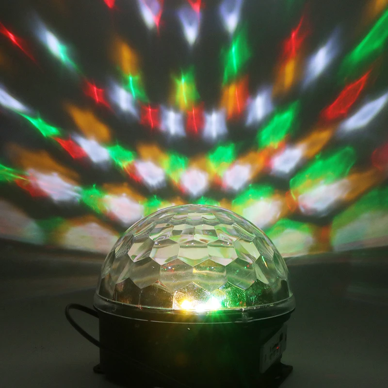 SZYOUMY удаленного Управление USB MP3 светодиодный сценический свет светильник «магический шар» лампа для диско паб KTV дома вечерние украшения