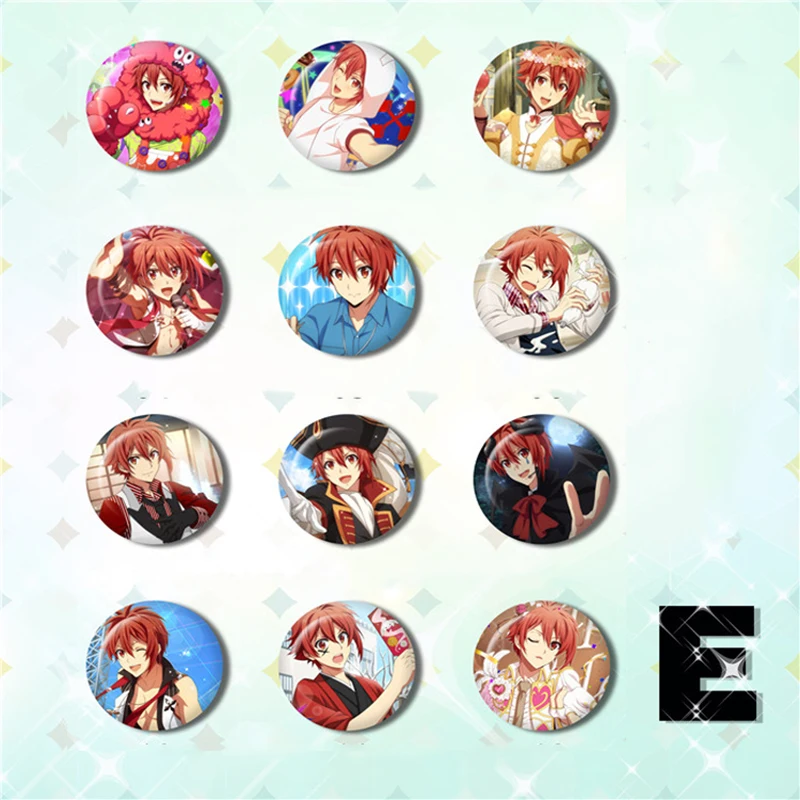 58 мм IDOLiSH7 Изуми Иори Никайдо Ямато Осаки SOGO ROKUYA значки на рюкзак брошь булавке