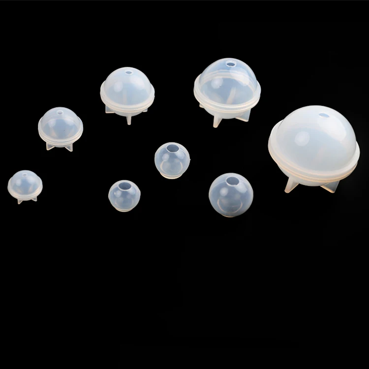 

12 Styles DIY Universe and Stereo Spherical Ball Resin Mirror for Jewelry Tools Making Ball Shape Epoxy Resin Molds for Jewelry