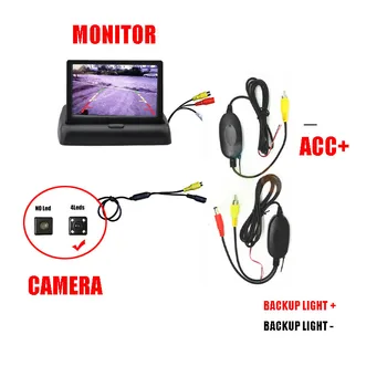 

Thehotcakes 4.3inch Monitor & Camera / Rear View Reversing Parking DIY DVD Camera Kit For Alfa Romeo AR GT / Nuvola Spider