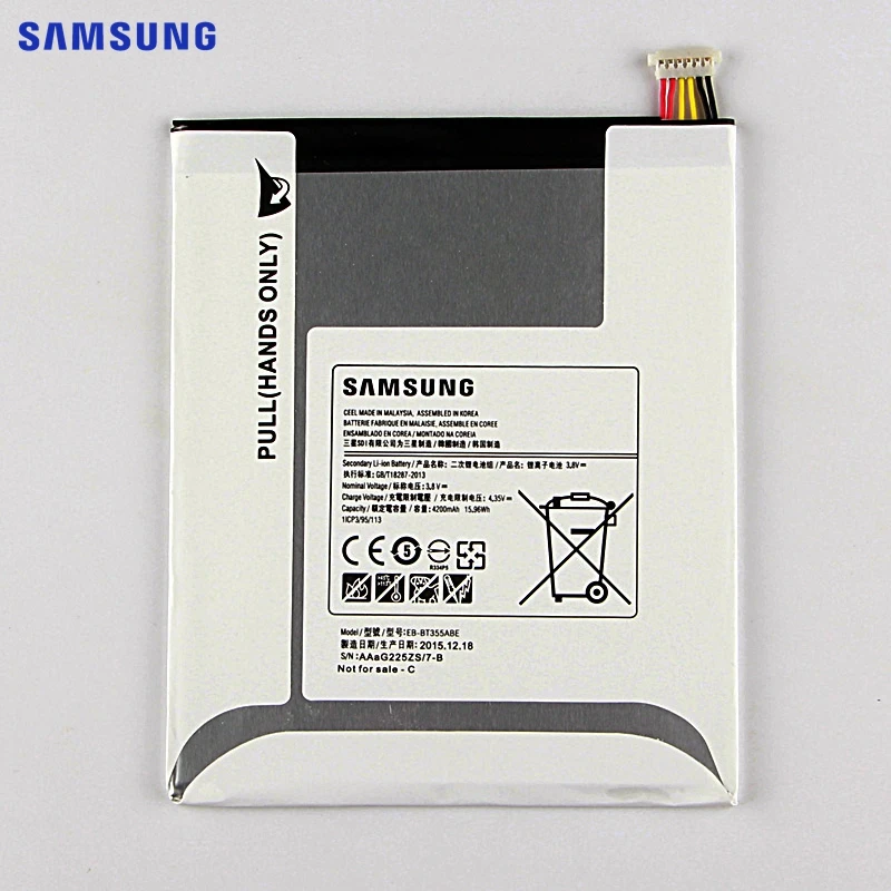 SAMSUNG Original Replacement Battery EB BT355ABE For