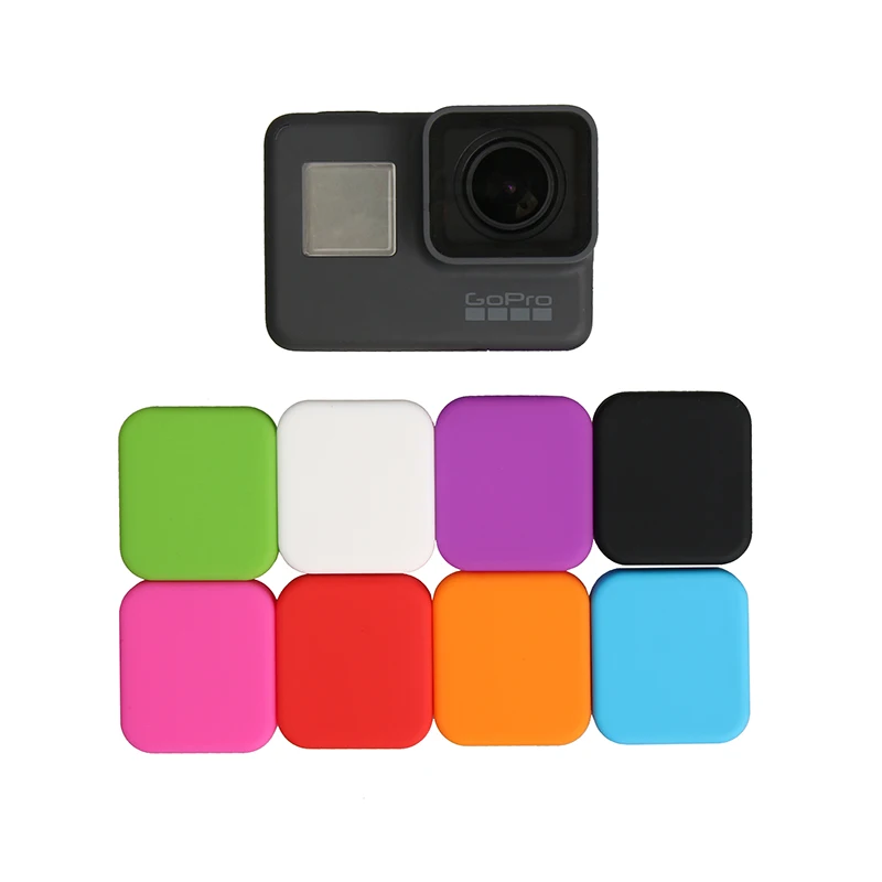 Чехол для экшн камеры GoPro Hero 5 6 Защитная силиконовая Крышка объектива Go Pro