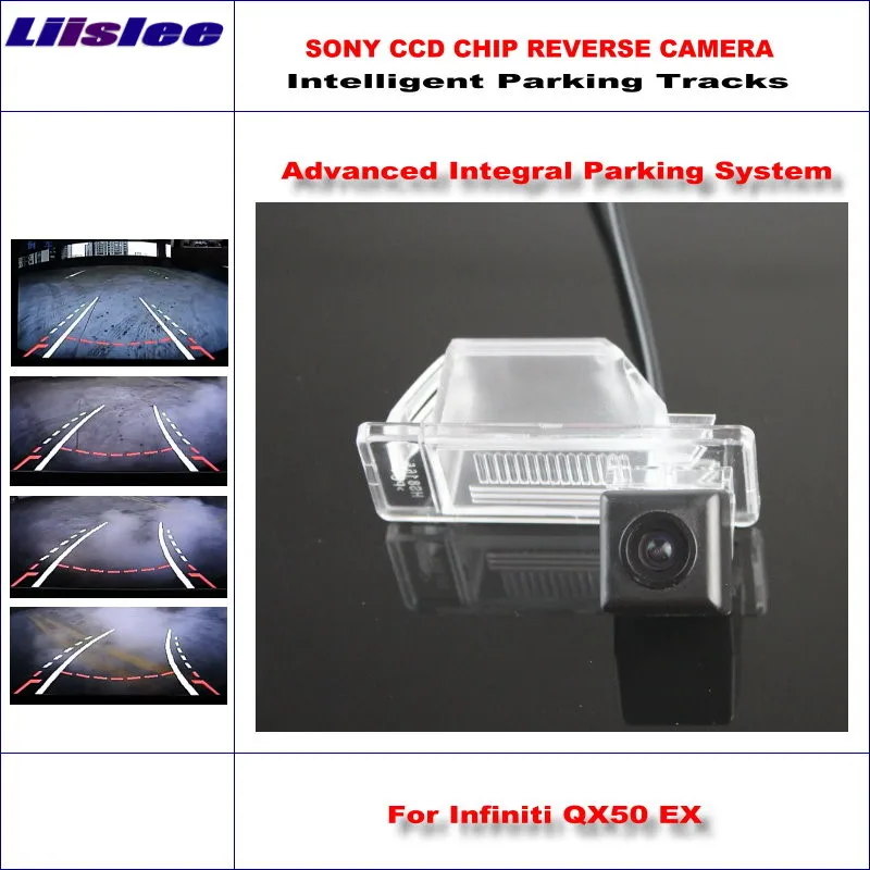 

Liislee HD CCD SONY Rear Camera For Infiniti QX50 EX Intelligent Parking Tracks Reverse Backup / NTSC RCA AUX 580 TV Lines