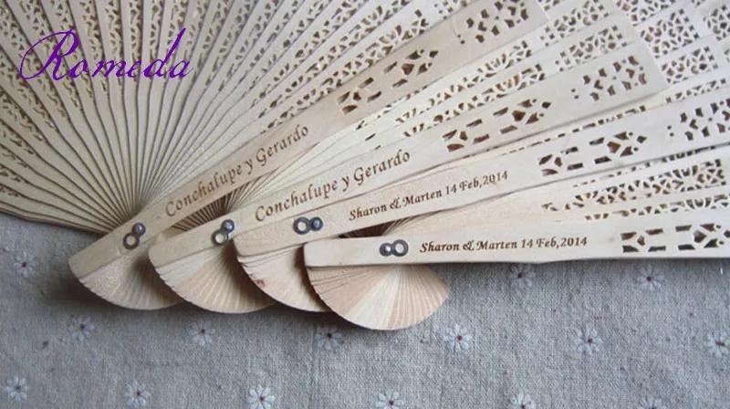 engraved wooden fan-2