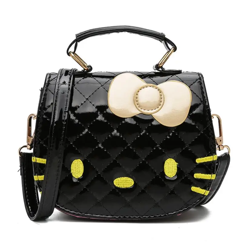 Новинка детская сумочка с бантом и рисунком hello kitty милая сумка на плечо для