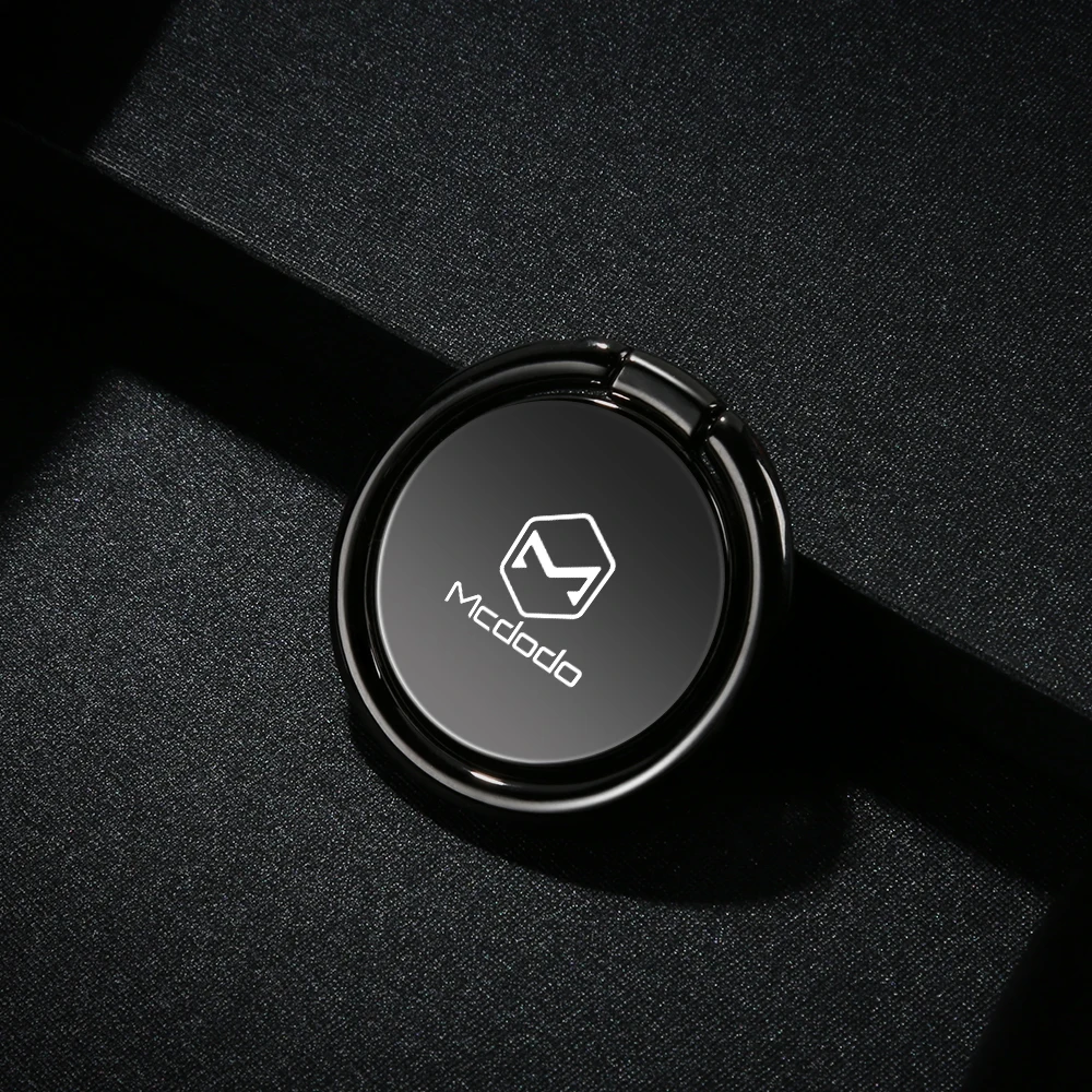 Mcdodo Magentic Compatible 360 Degree Rotating Finger Reusable Ring Holder for iPhone/Samsung/Huawei/OnePlus/Xiaomi