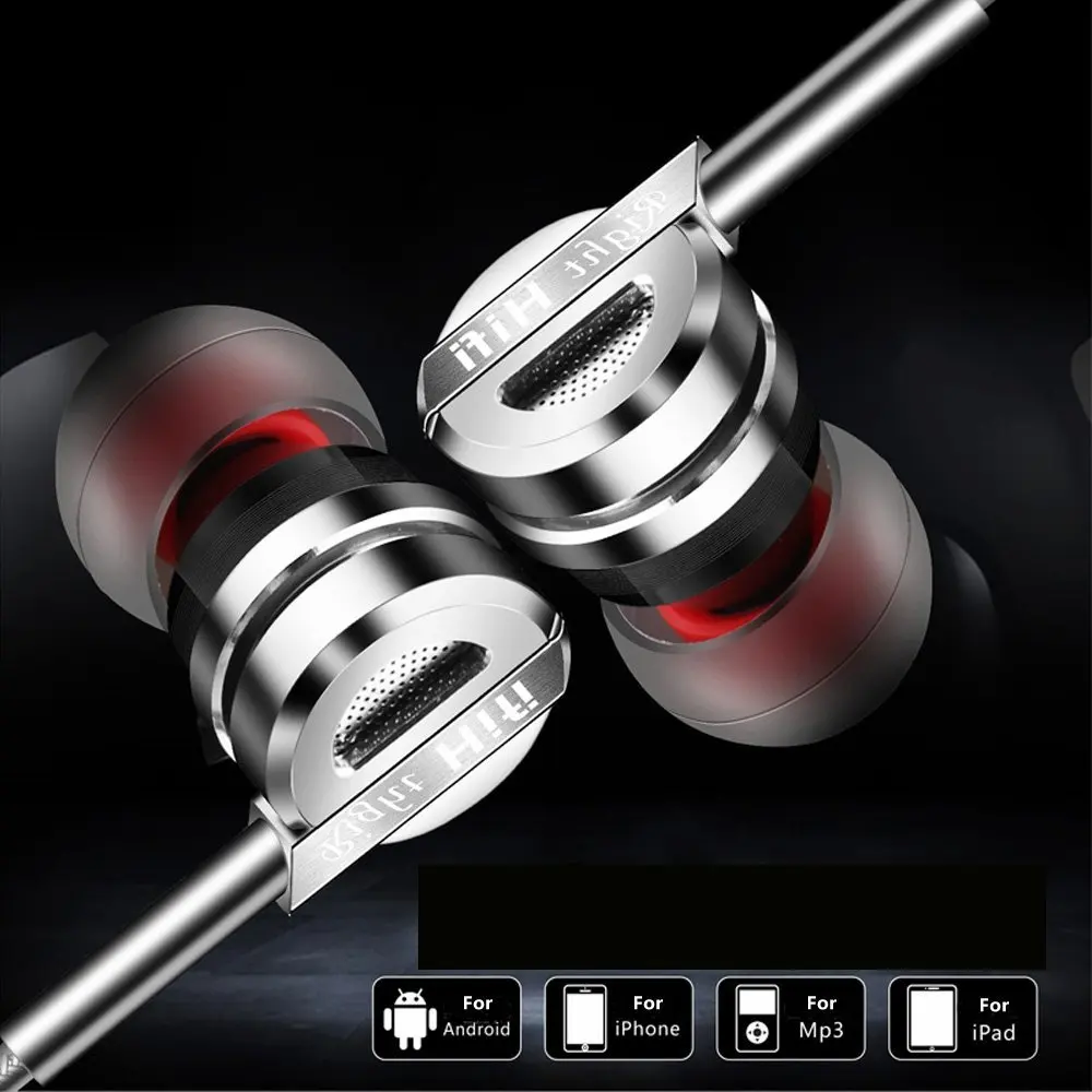 DUSZAKE DM9 In-ear Earphone Headset Hifi Earbuds Bass Ear With Mic for Samsung Xiaomi Huawei Cellphone | Электроника