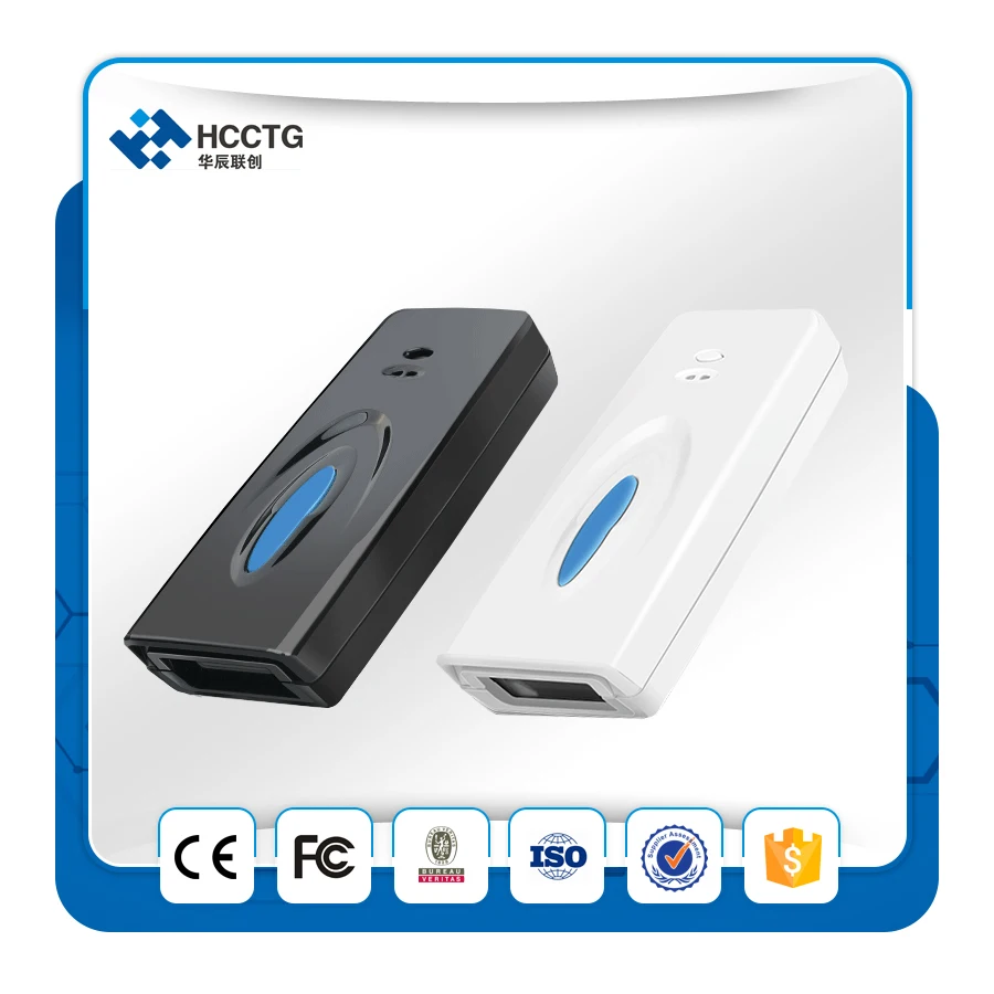  Bluetooth Mini Wireless Handheld 1D Barcode Scanner With 32M Memory HM5-L-B