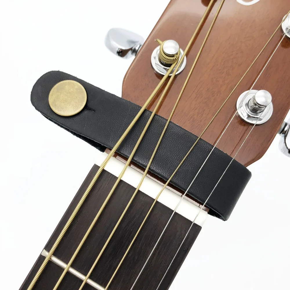 Кожаный гитарный ремень держатель Кнопка безопасный замок для акустической электрогитары классический гитары ra бас