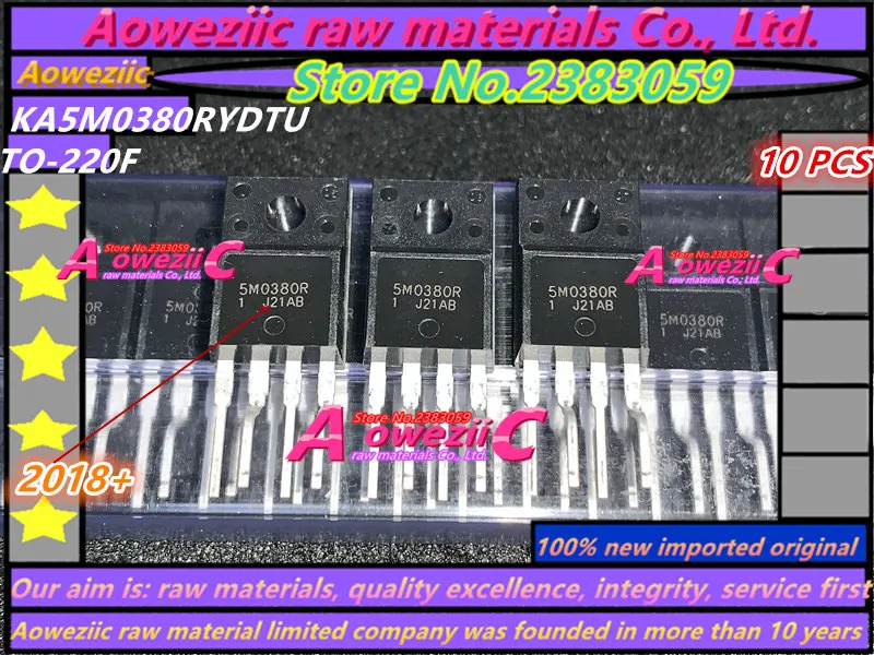 Aoweziic 2018 + 100 новый импортный оригинальный KA5M0380RYDTU KA5M0380RYD 5M0380R KA5M0380R Стандартный