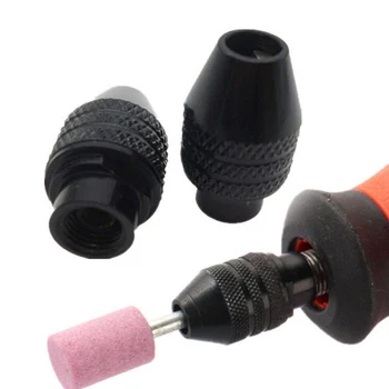

Mini Micro #45 Carbon Steel Hand Drill Keyless Chuck Precision For Rotary Tool