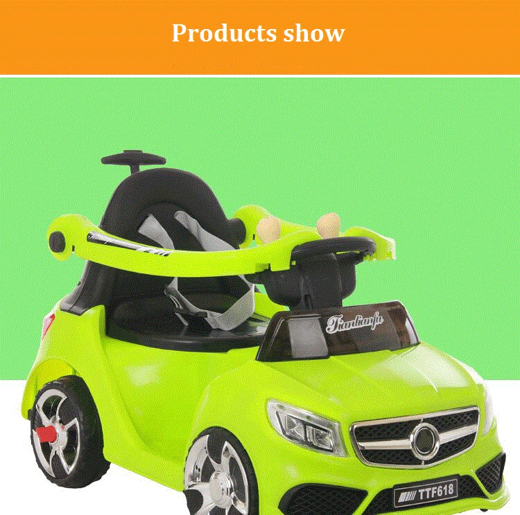 Самая дешевая цена с забором многофункциональная перезаряжаемая езда на для детского электромобиля электрическая клюшка комбинированная игрушка с putt