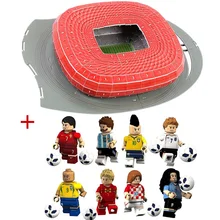 Горячие новые классические головоломки архитектура Германии Munich Allianz Арена футбольные стадионы игрушечные модели наборы строительных бумаги