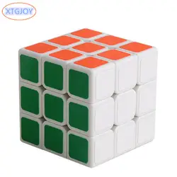 1 шт. 3x3x3 ABS стикер блок высокое качество скорость скраб Magic Cube Красочные обучения и образования головоломка Cubo Magico игрушечные лошадки