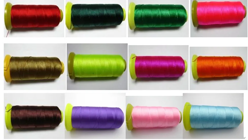 Silk Beading Thread BEAD Cord String 1000Meter Spool twisted cord for