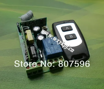 

Hot AC 85V 110V 180V 220V 240V 250V 1CH Wireless Remote Control Light Switch Kit Receiver&Transmitter Toggle Latch Momentary