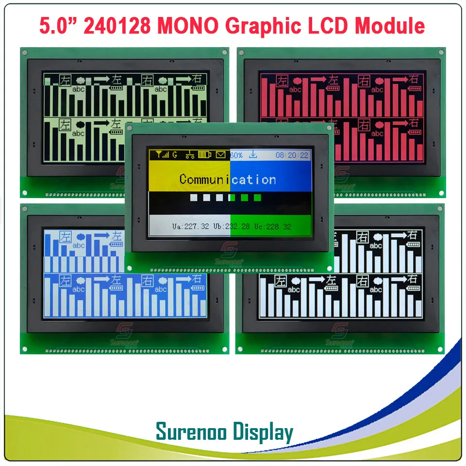 5," 240128 240*128 моно графический цветной TFT матричный ЖК-модуль дисплей экран Встроенный UCi6963 контроллер в других цветах