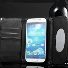 

For Iphone 6 Case Luxury Brand CC Flip Leather Mirror Wallet Cases Cover for iPhone6 6g 6s plus 6 plus 5 5s SE with Metal Chain