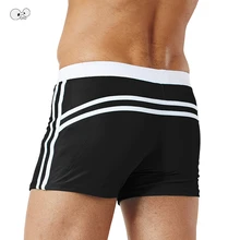 Мужские плавки для купания Мужские Шорты для купания сплошной купальник с узором большие Размеры шорты-боксеры для плавания пляжная одежда Sunga пляжные шорты для будущих мам быстросохнущая