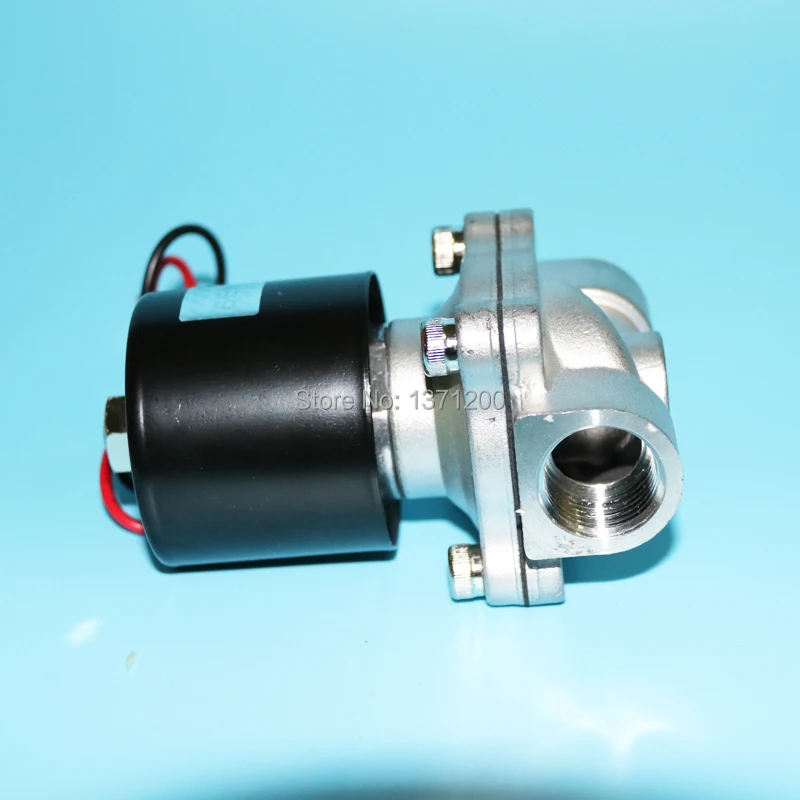

3/8",1/2",3/4" Stainless Steel 304 N/C Electric solenoid valve 12v Pneumatic Valve for Water Oil Air Gas