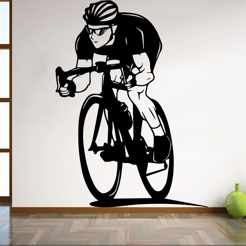 Pegatina de pared para bicicleta para decoraci n de dormitorio de ni o bicicleta hogar para