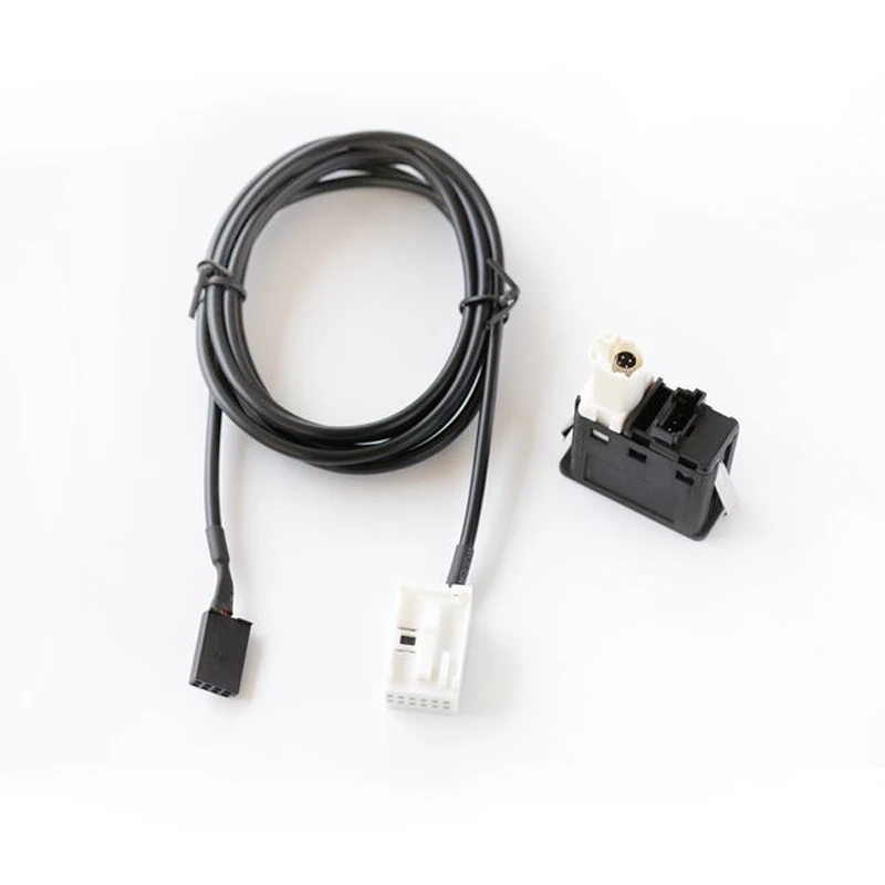 Biurlink Aux-in USB переключатель панель аудио USB/AUX провод для BMW E60 E61 E63 E64 E66 E81 E82 E70 E90 12Pin порт