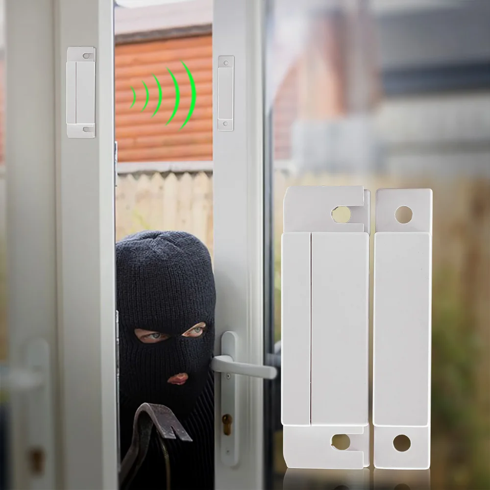 GSM сигнализация для дома системы безопасности с проводной PIR/датчик двери двойной антенны охранной сигнализации