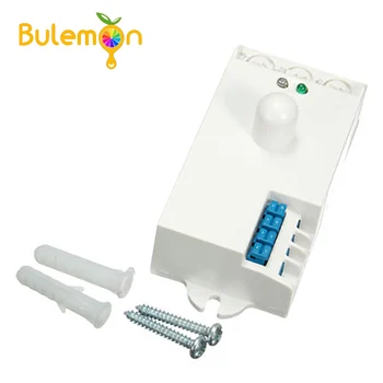 

Microwave Radar Sensor Light Switch Body Motion SK-807K-DC DC 12V-24V 5.8GHz With Shell