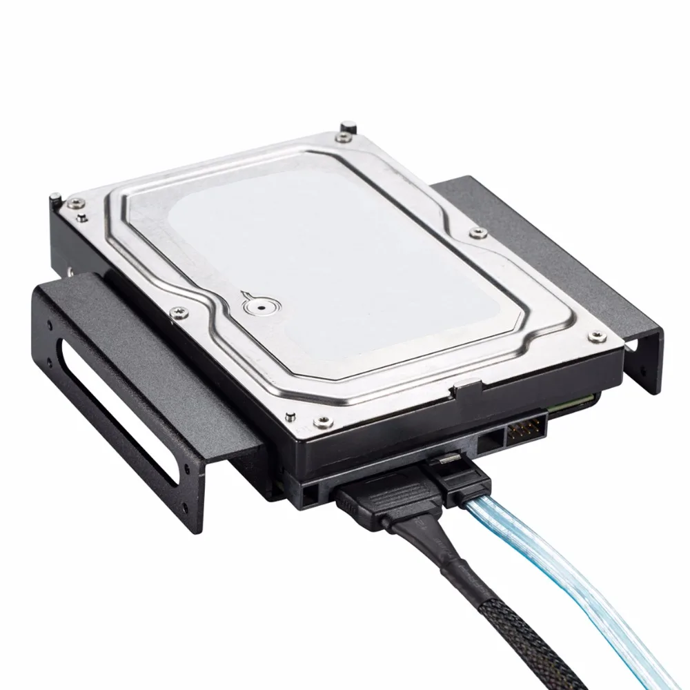 Zheino 2 5 дюйма до 3 SSD HDD алюминиевый Монтажный кронштейн металлический монтажный