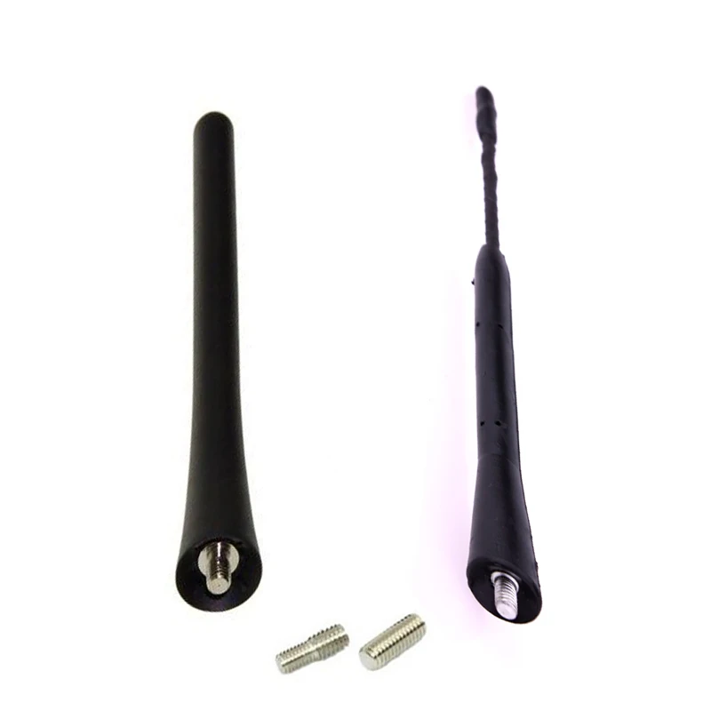 

Universal 2PCS Two Styles Car Roof Short Antenna Aerial Decor for VW Golf for Skoda Octavia for Toyota for BMW